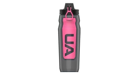 Under armour playmaker squeeze bottle 950ml pink grey