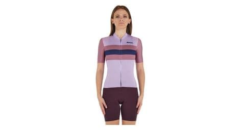 Maillot de manga corta santini eco sleek bengala violeta para mujer