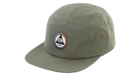 Gorra ion 5 paneles verde