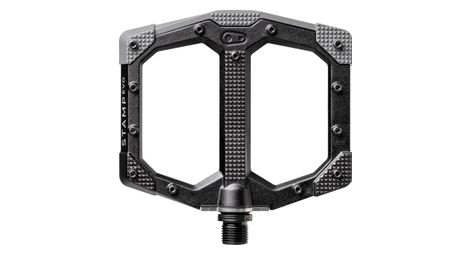 Par de pedales planos Crankbrothers Stamp Evo - Small Negro