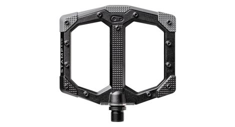 Par de pedales planos Crankbrothers Stamp Evo - Small Negro