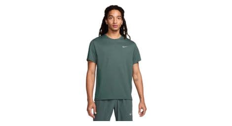 Maillot manches courtes nike miler vert homme