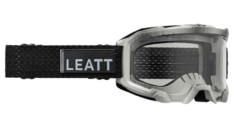 Masque Leatt Velocity 4.0 MTB Brushed Gris/Clear 83 Vlt