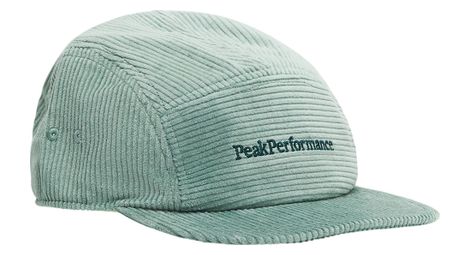 Cappellino Peak Performance Cord Verde