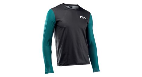 Maglia northwave freedom am a manica lunga verde