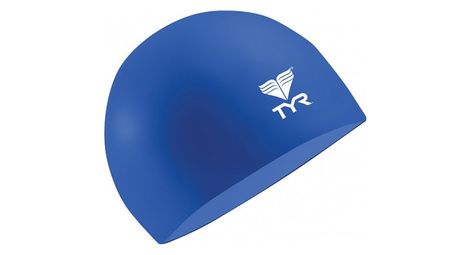 Bonnet de bain enfant tyr silicone bleu