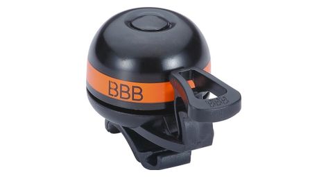 Fahrradklingel BBB EasyFit Deluxe Schwarz/Orange