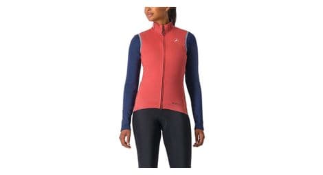 Damen castelli perfetto ros 2 ärmellose weste rot s