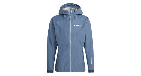 Wasserdichte Jacke adidas Terrex Xperior Paclite GTX Blau