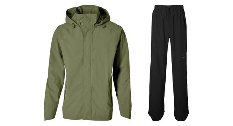 Combinaison de pluie velo basil hoga vert