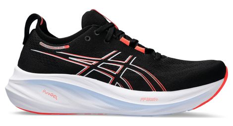 asics gel nimbus 26 laufschuhe schwarz rot