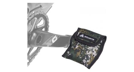 Paire de couvre pedales granite design pita vert camo