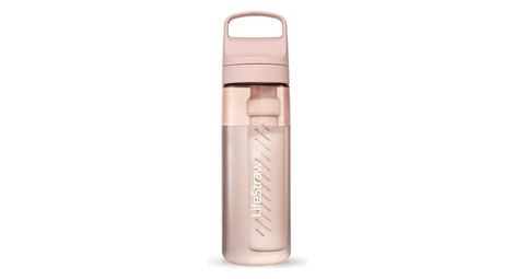 Bouteille filtre à eau lifestraw go 2.0 cherry blossom pink 650 ml-rose