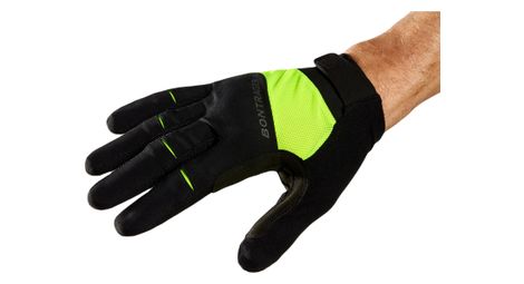 Gants longs bontrager circuit full finger twin gel jaune