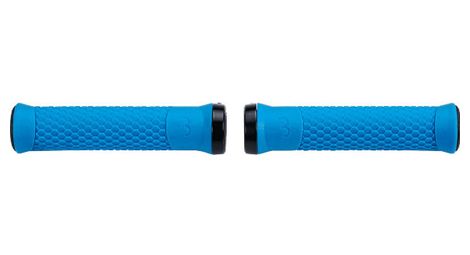 Paire de grips bbb python 142mm bleu