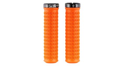 Paire de grips sb3 kraken orange noir