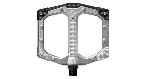 Set platte pedalen Crankbrothers Stamp Evo - Small Zilver