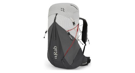 Mochila de senderismo RAB Muon 50L Blanco/Gris