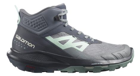 salomon outpulse mid gtx blau frau