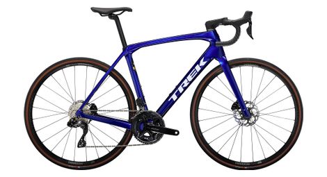 Trek domane sl 6 shimano 105 di2 12v 700 mm blau hex 2023 straßenrad