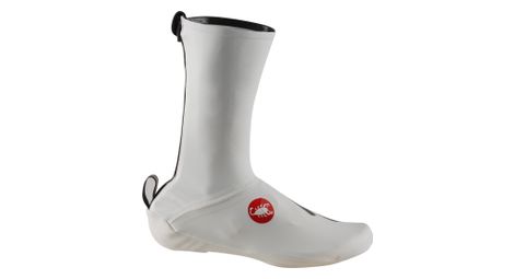 Couvre-Chaussures Castelli Aero Race Soudal Quickstep Blanc