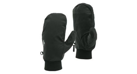 Black diamond midweight softshell mittens black s
