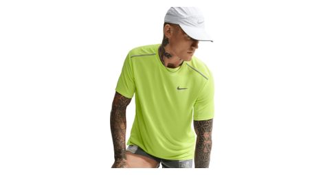 Camiseta de running Nike Miler amarilla para hombre