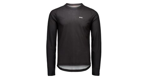 Maglia a maniche lunghe poc motion air nero