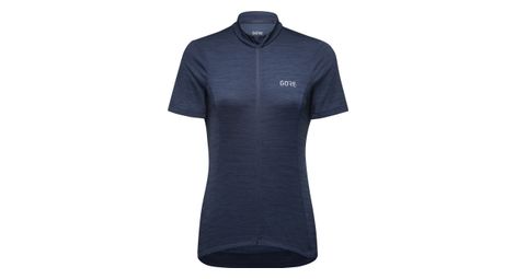 Maillot manches courtes femme gore wear c3 bleu