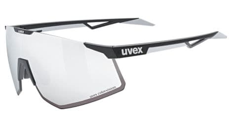Uvex pace perform s cv negro/lentes espejo plata