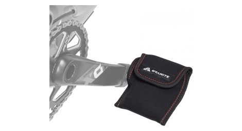 Paire de couvre pedales granite design noir