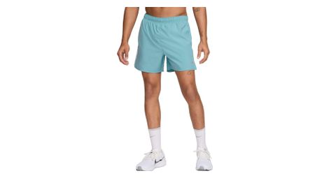 Pantalón corto azul nike challenger 5in para hombre