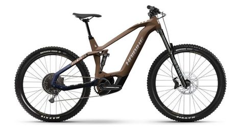 Haibike allmtn cf 8 electric full suspension mtb sram nx/sx eagle 12s 600 wh mx (29/27,5'') brown 2024