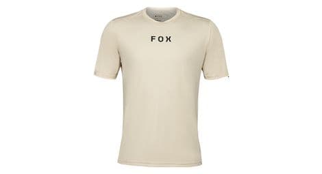 Fox ranger maillot de manga corta blanco