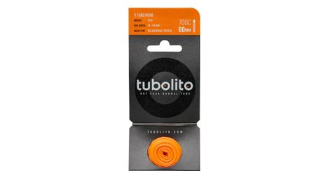 Cámara de aire ligera tubolito s tubo road tube 700c presta 60 mm