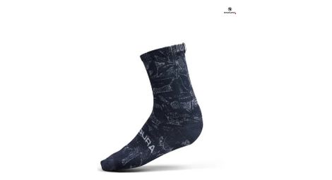 Chaussettes endura grid floral édition limitée