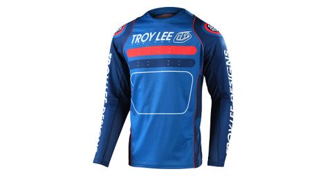 Maillot enfant troy lee designs sprint drop in dark slate bleu