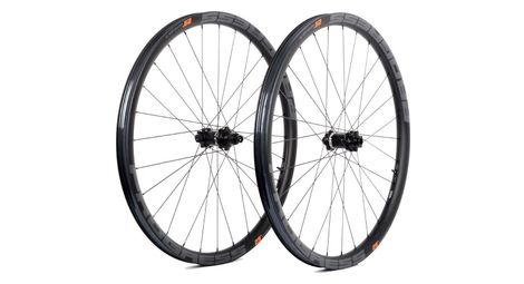 Paire de roues progress eb:01 nitro hybrid 27.5” | boost 15x110/12x148 mm | 6 trous | sram xd