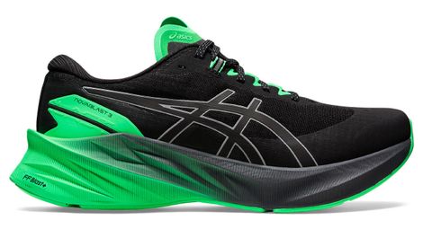 Chaussures Running Asics Novablast 3 Lite-Show Noir Vert