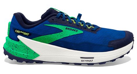Chaussures de Trail Running Brooks Catamount 2 Bleu Vert 45.1/2