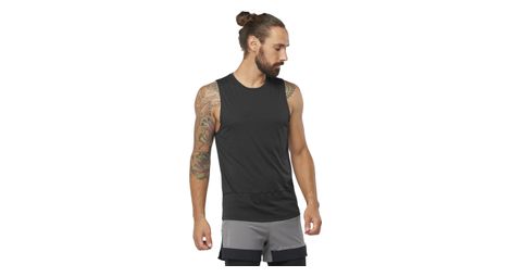 Debardeur salomon cross run noir homme