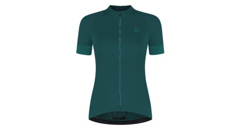 Maillot Cyclisme Manches Courtes Femme Sarcelle
