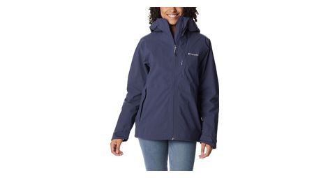 Columbia omni-tech ampli-dry waterproof jacket blauw dames