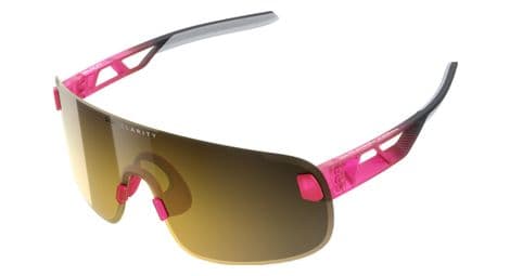 Lunettes poc elicit fluorescent pink violet gold mirror