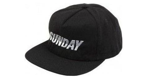 Casquette sunday shredd 5-panel unstructured noir - couleur - noir