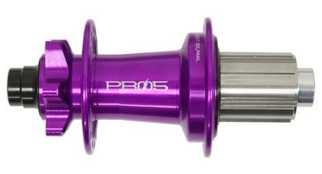 Bujes traseros hope pro 5 e-bike de 32 agujeros | boost 12x148 mm | 6 agujeros | violeta shimano micro spline