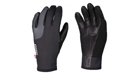Guantes largos poc thermal black