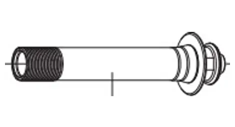 Campagnolo bora/shamal disc to qr axle 9x100mm front conversion kit