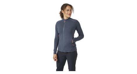 Veste polaire femme rab nexus bleu