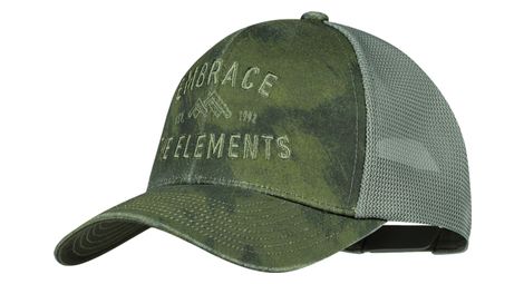 Casquette buff explore trucker gris vert